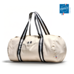 Sac polochon en coton recyclé 225 g/m² | Fabriqué en France | Certifié Origine France Garantie