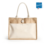 Sac en jute personnalisable | Fabriqué en France | Certifié Origine France Garantie – vue 2