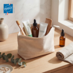 Trousse en coton recyclé 220g | Fabriquée en France | Certifiée Origine France Garantie – vue 2