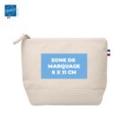 Trousse en coton recyclé 220g | Fabriquée en France | Certifiée Origine France Garantie – vue 3