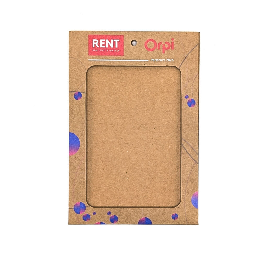 PORTE BADGE KRAFT_RENT