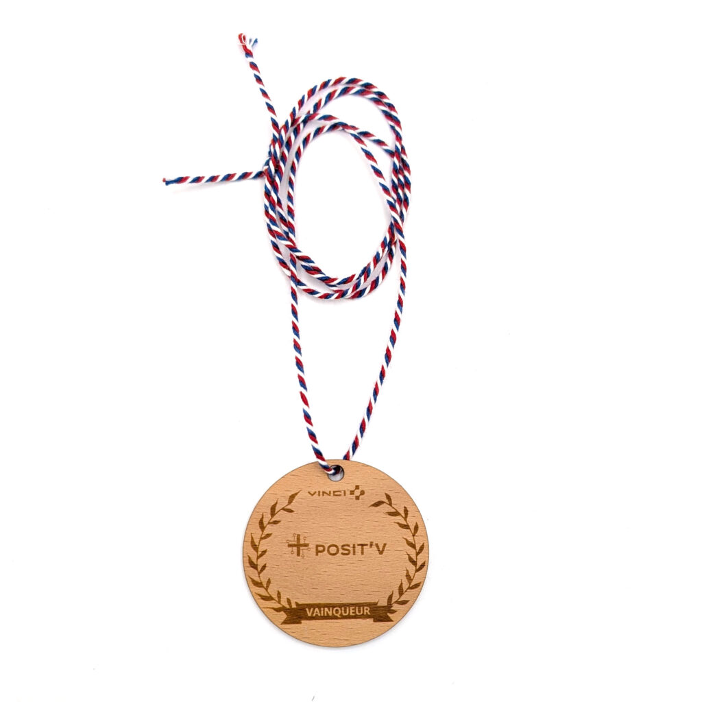 VINCI_MEDAILLE EN BOIS
