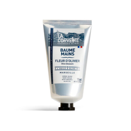 Baume mains huile d'olive bio 75ml personnalisé entreprise