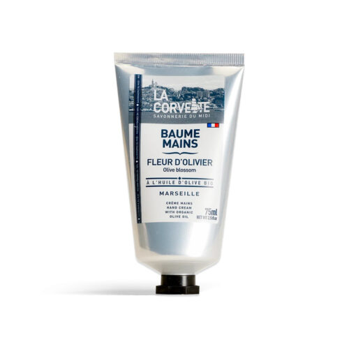 Baume mains huile d'olive bio 75ml personnalisé entreprise