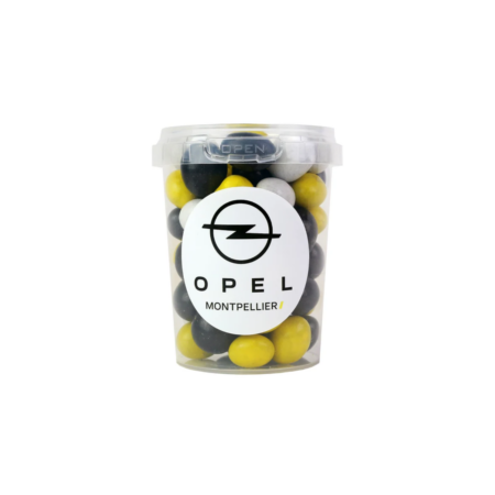 Mini box M&M's personnalisée – 140g, 11 couleurs