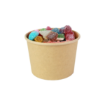 Pot bonbons kraft personnalisé entreprise – 250g, 5 mix – vue 6