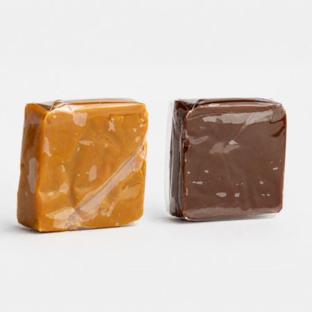 Pavé caramel personnalisé français – 30g, 3 saveurs – vue 2