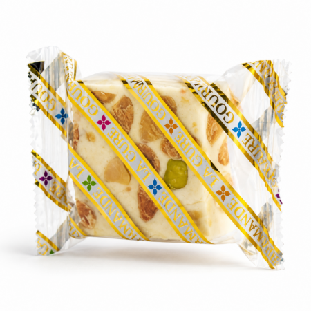 Pavé nougat personnalisé français – 22g, 3 saveurs – vue 2