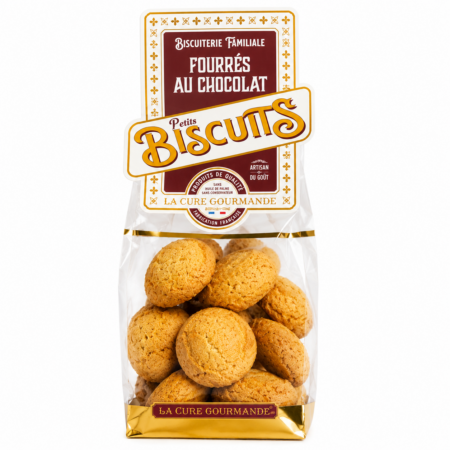 Biscuit fourré personnalisé français – 180g, 3 saveurs