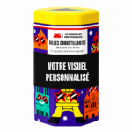 Chocolats enrobés personnalisés – amandes, noisettes, billes – France