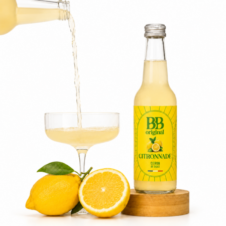 Citronnade bio 33cl personnalisable – citron de Sicile
