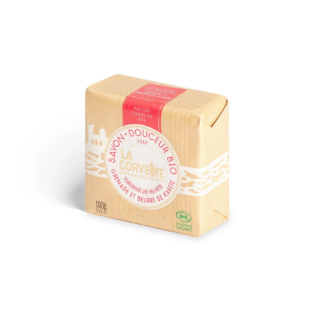 Savonnette bio parfumée 100g personnalisée entreprise
