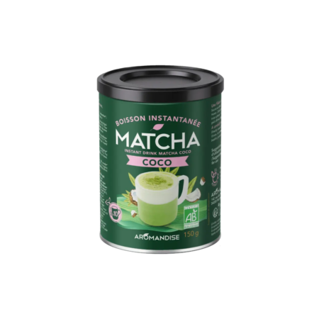 Boisson latte bio personnalisable – golden, sésame, matcha coco