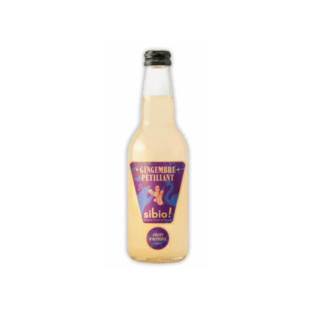 Pétillant bio personnalisé entreprise – 33cL, 5 saveurs