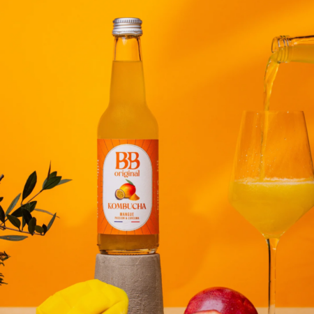 Kombucha bio 33cl personnalisable – boisson pétillante française – vue 2