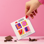Coffret carrés chocolat bio personnalisé – 4 ou 9 carrés, France – vue 5