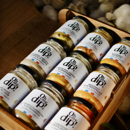 Coffret 9 dips Oh My Dip – 9 pots 90g Made in France entreprise – vue 2