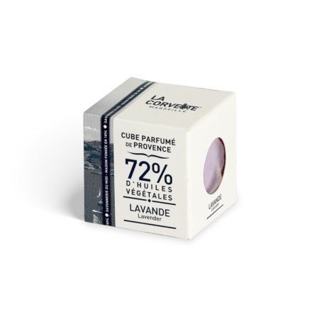 Cube de Provence lavande 100g personnalisé entreprise