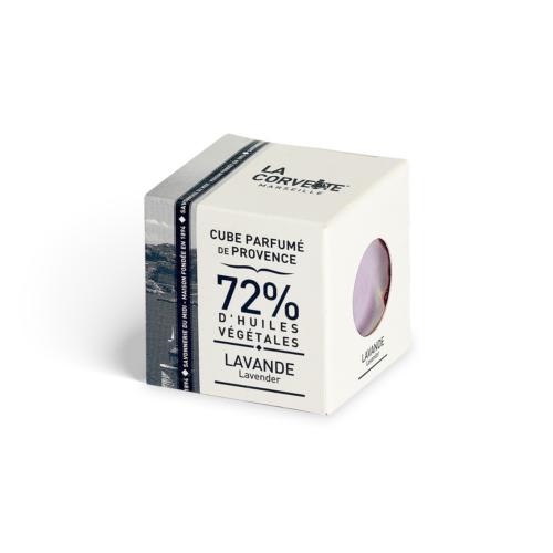 Cube de Provence lavande 100g personnalisé entreprise