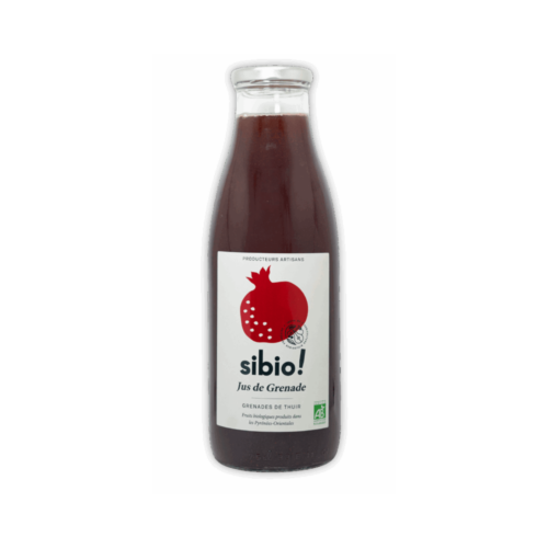 Jus de fruits bio personnalisé français – 75cL, 15 saveurs