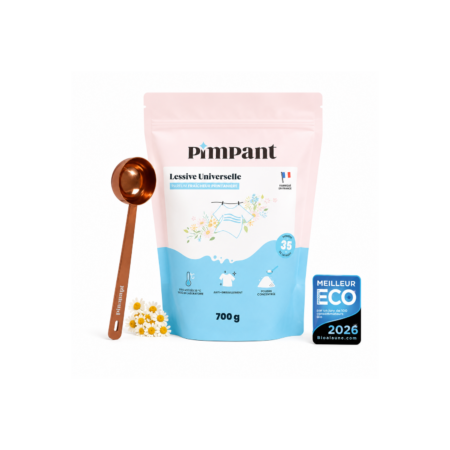 Lessive universelle en poudre française – recharge 700 g, 35 lavages