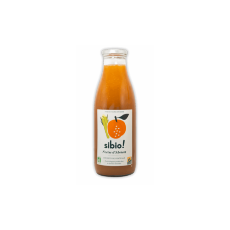 Nectar de fruits bio personnalisé français – 25cL, 5 parfums