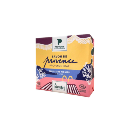 Savon parfumé bio Provence lavande ou figuier 100g personnalisé