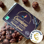 Popcorn chocolat noir français bio – fleur de sel, 80 g ou 40 g – vue 2