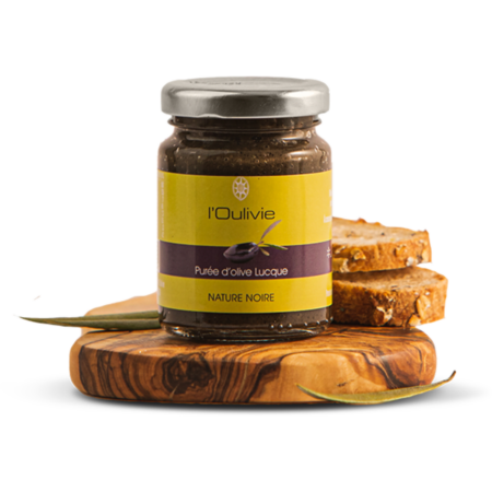 Purées olive Hérault pot 90g – 10 recettes Oulivie cadeau entreprise – vue 2