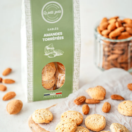 Trio sablés origine France 120g – chocolat, amandes, noisettes – vue 2