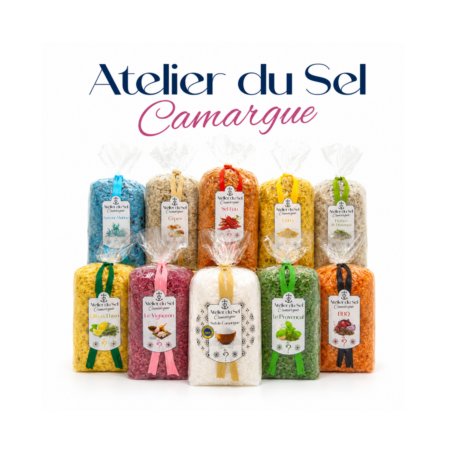 Sel de Camargue en sachet 300g – cadeau entreprise gourmand – vue 2