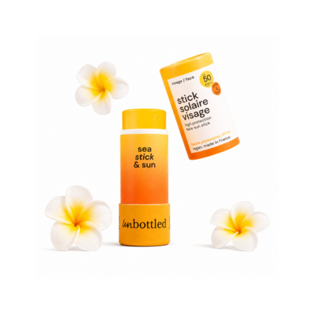 Stick solaire visage personnalisé français – SPF50, 20g