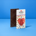 Tablette chocolat noir 71% bio illustrée – bandeau personnalisé – vue 5
