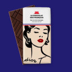 Tablette chocolat bio co-brandée – illustration sur-mesure française – vue 6