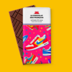 Tablette chocolat bio co-brandée – illustration sur-mesure française – vue 5