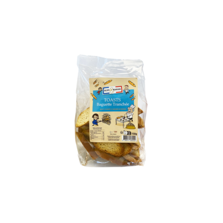 Toasts apéritifs provençaux – mini, ficelles et baguette (3 variétés)