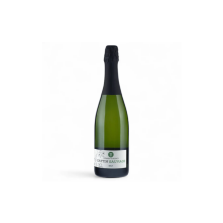 Crémant d'Alsace bio Cattin Sauvage brut – Pinot blanc 75 cl