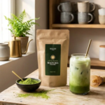 Poudres à latte élaborées en Provence – Ubé, matcha, hibiscus – vue 3