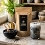 Poudres à latte élaborées en Provence – Ubé, matcha, hibiscus – vue 5